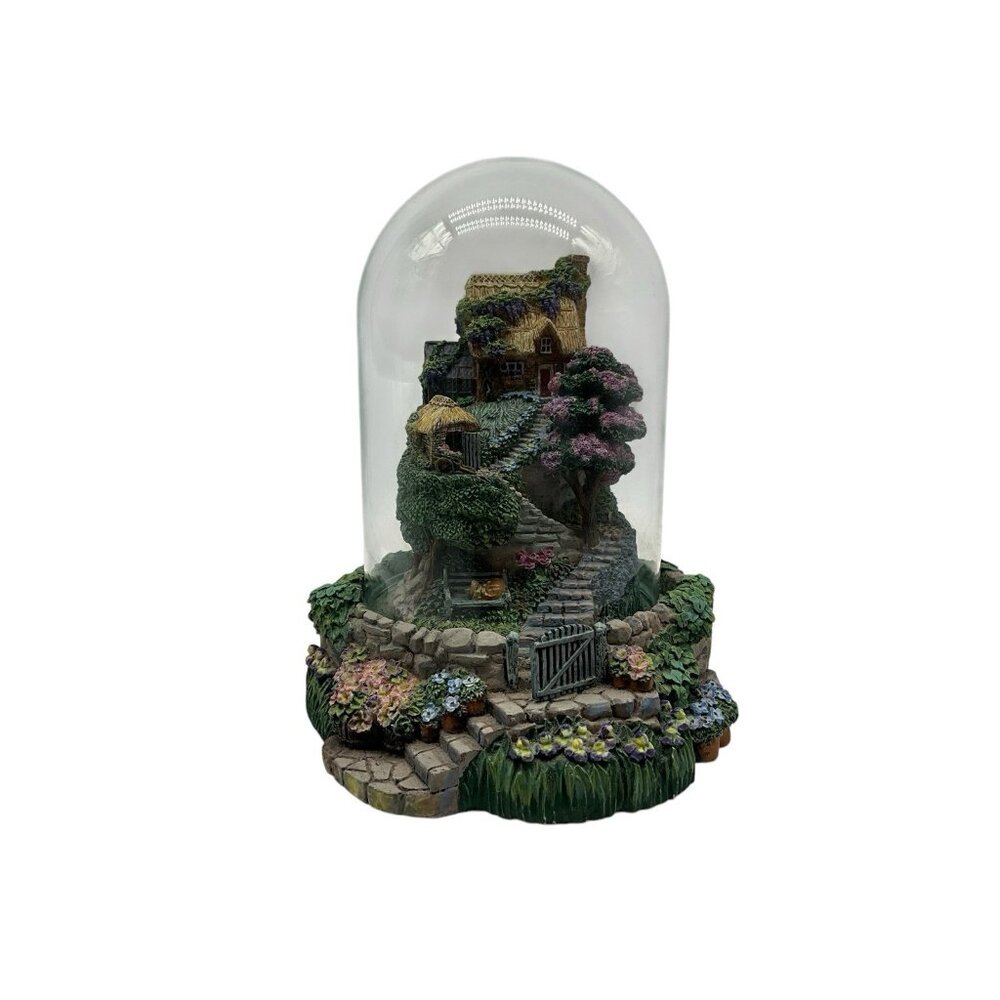 Franklin Mint "Lavender Hill Cottage" by Violet Schwenig Limited edition A9703